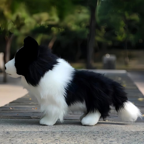 Border collie plush - border, dog