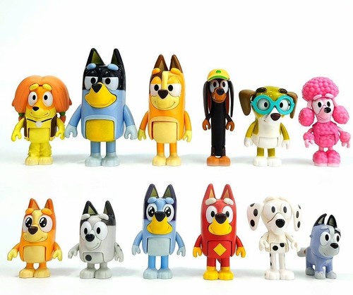 Bluey toy figures gift - figures, play
