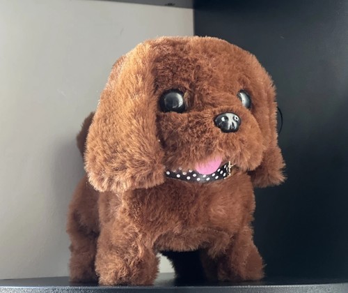 Electronic walking and barking - and,