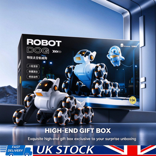Remote control robot dog toy - remote,