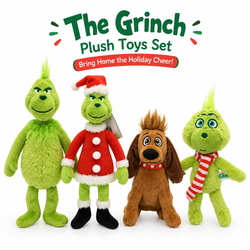 32cm christmas grinch plush - 32cm,