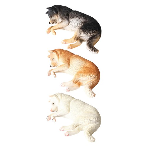 Realistic dog figurine - realistic,
