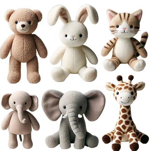 Soft plush teddy - soft, 20cm
