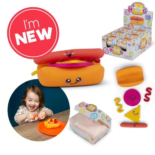 Fidget hot dog - dog, toy