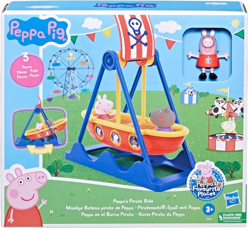 Peppa pig pirate ride - peppa, playset