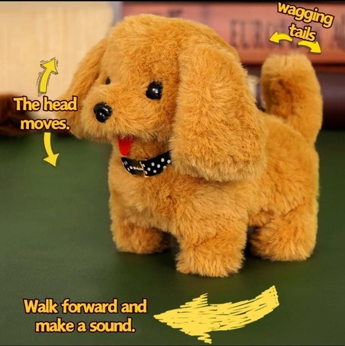 Electronic walking and barking - and,