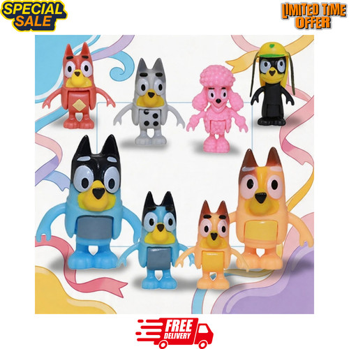 For bluey dog action figure - for,