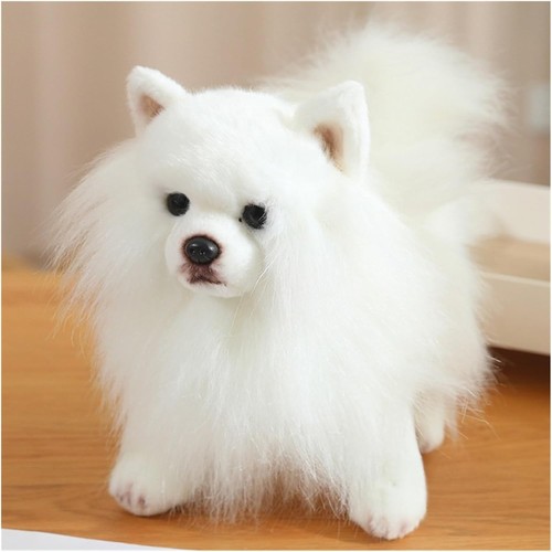 Soft pomeranian dog plush toy - dog,